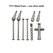 KIT Eixo de transmissão dianteiro e traseiro de Aço para o modelo PRO. 6305, 6029, 6028
