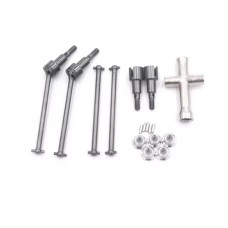 KIT Eixo de transmissão dianteiro e traseiro de Aço, para o modelo standard. Peça de Upgrade. 6305, 6029, 6028 KIT Eixo de transmissão dianteiro e traseiro de Aço, para o modelo standard. Peça de Upgrade. 6305, 6029, 6028