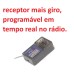 KIT Radio Profissional, Radio + receptor + ESC para o modelo conquer PRO 